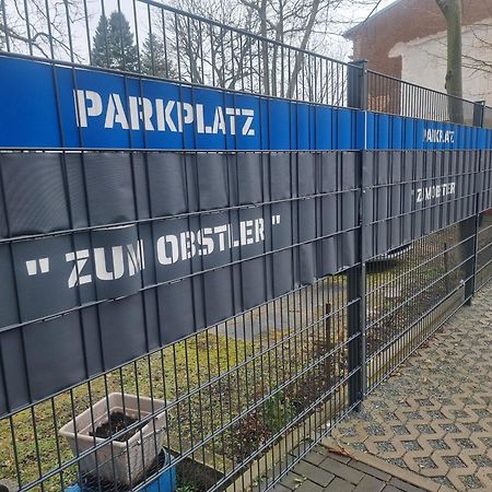 Zum Obstler - Gaststaette Und Pension Gera Eksteriør bilde