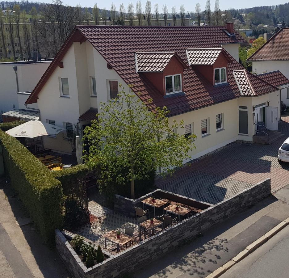 Zum Obstler - Gaststaette Und Pension Gera Eksteriør bilde
